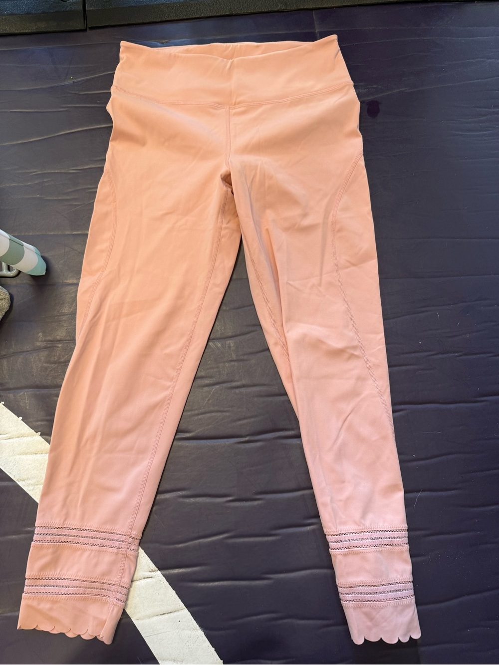 Free people movement genesis High-Rise pink rose Active Leggings size M - Picture 6 of 7